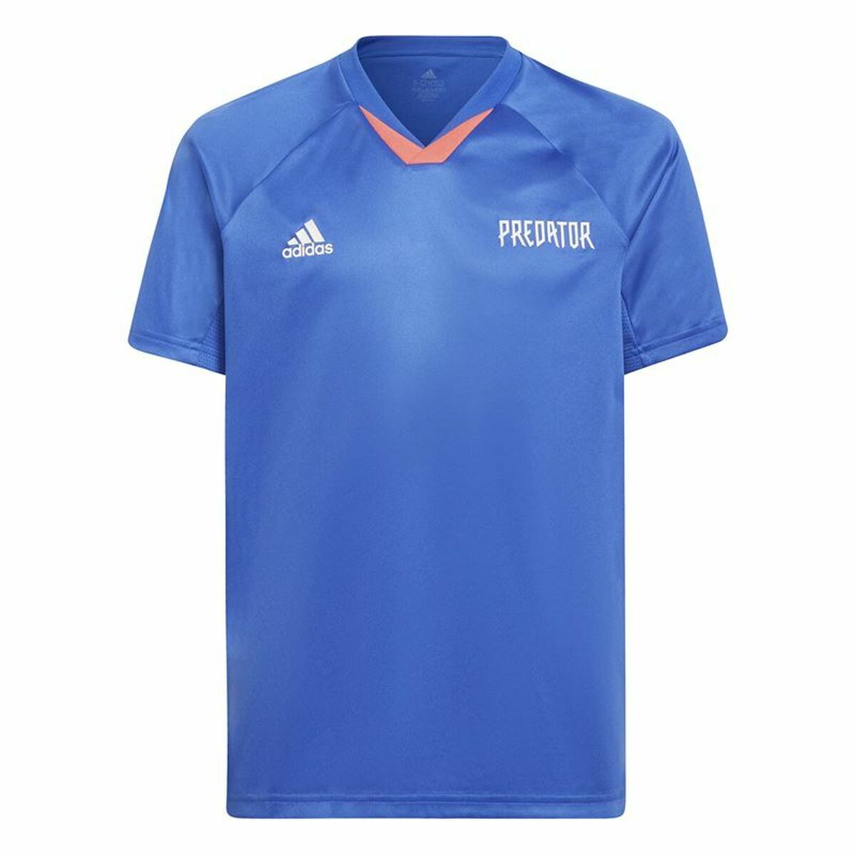 Barn T-shirt med kortärm Adidas Predator Blå - 16