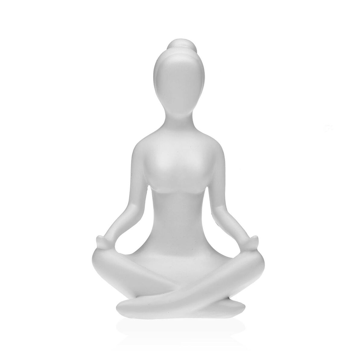 Prydnadsfigur Versa Vit Yoga 12 x 20 x 10 cm Harts - 2