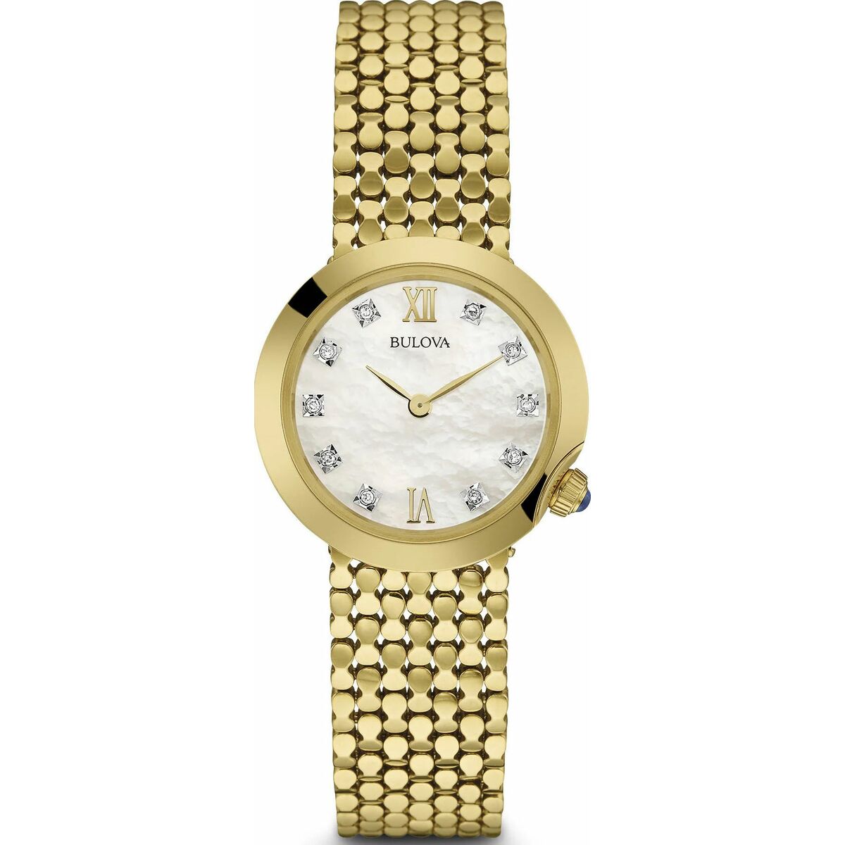 Damklocka Bulova 97S114 (Ø 28 mm)