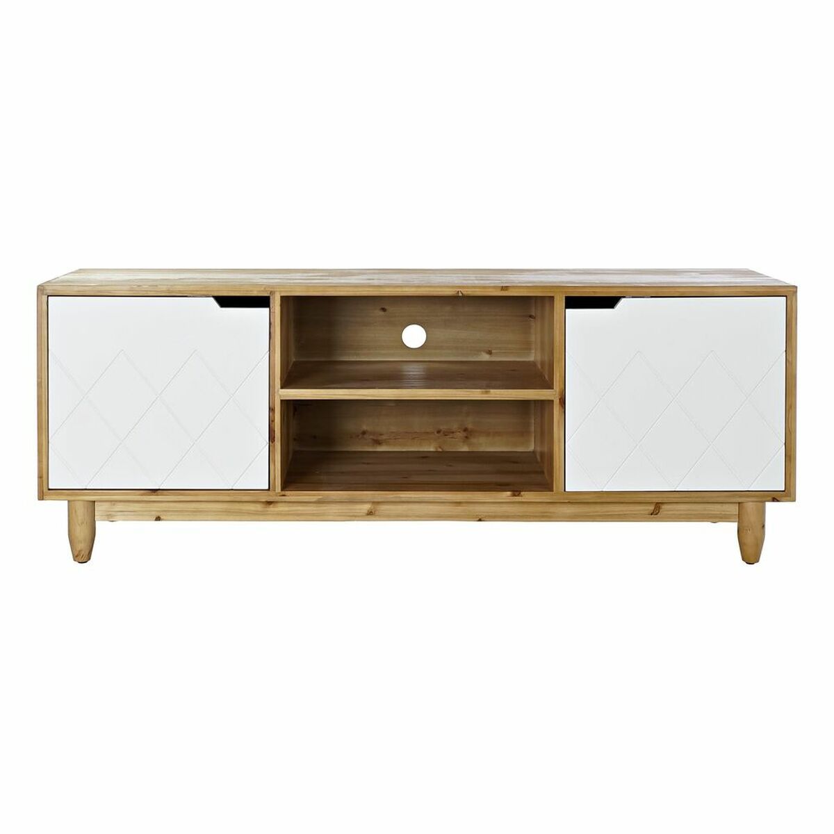 TV-möbler DKD Home Decor Brun 140 x 38 x 53 cm Gran Vit - 11