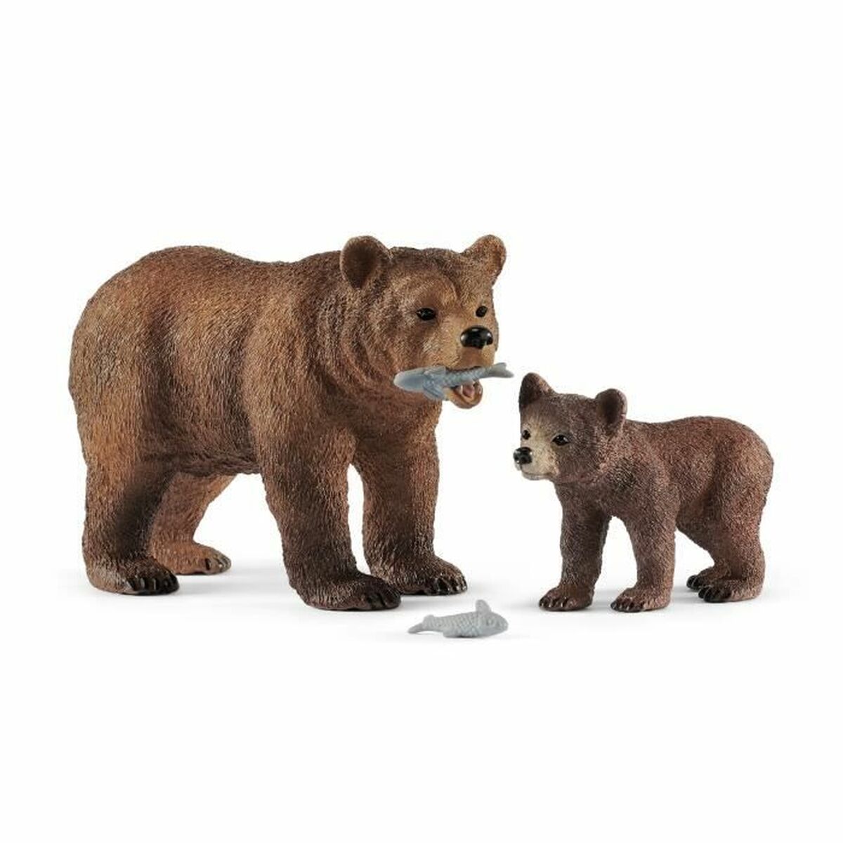 Figurer Schleich 42473 Maman grizzly avec ourson Plast - 2