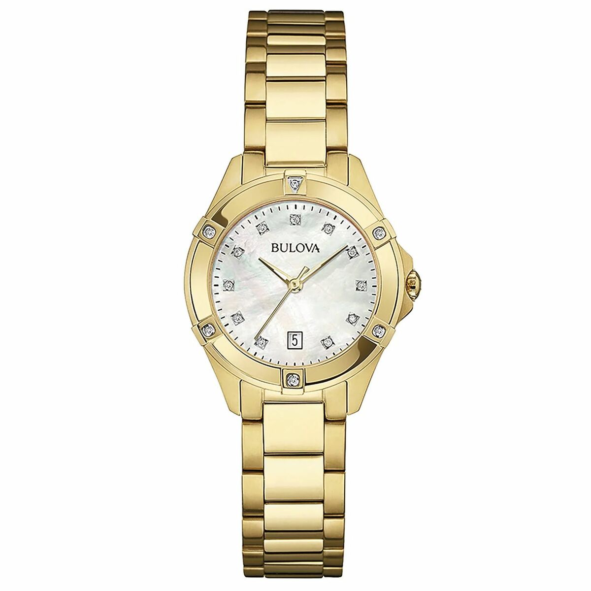Damklocka Bulova 97W100 (Ø 27 mm)