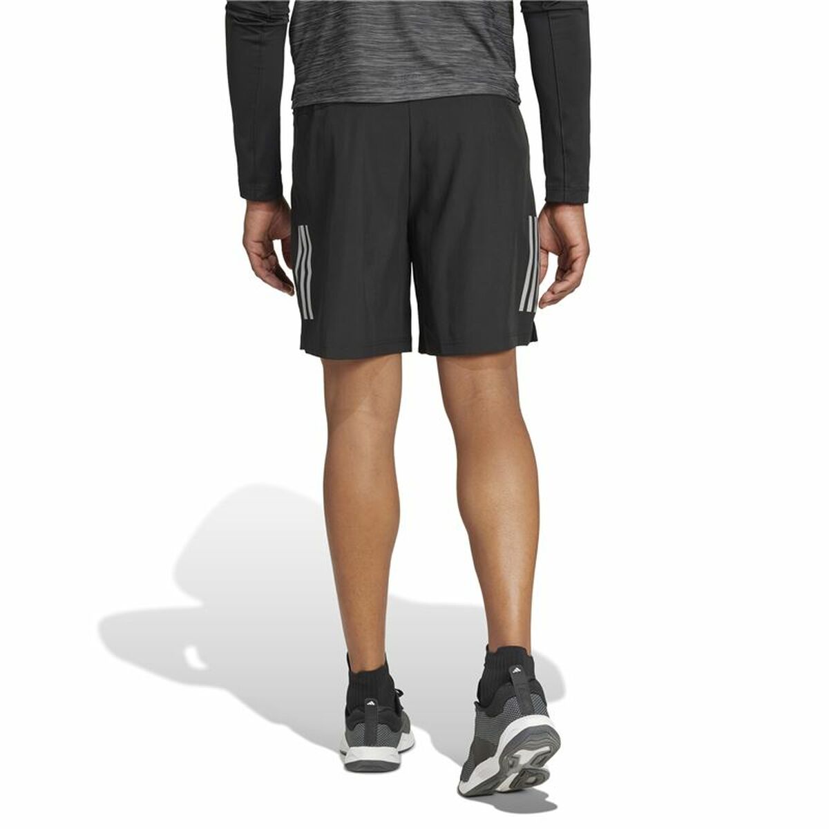 Sportshorts för män Adidas Gym+ 3 Bandas Woven Svart - 3