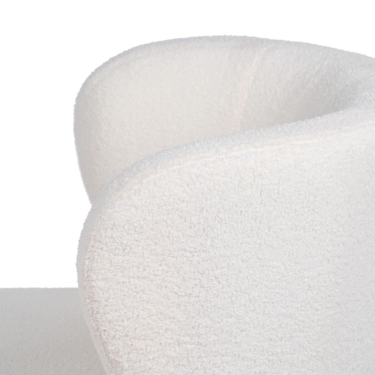 Fåtölj 72 x 78 x 82 cm Gummiträ Vit - 7
