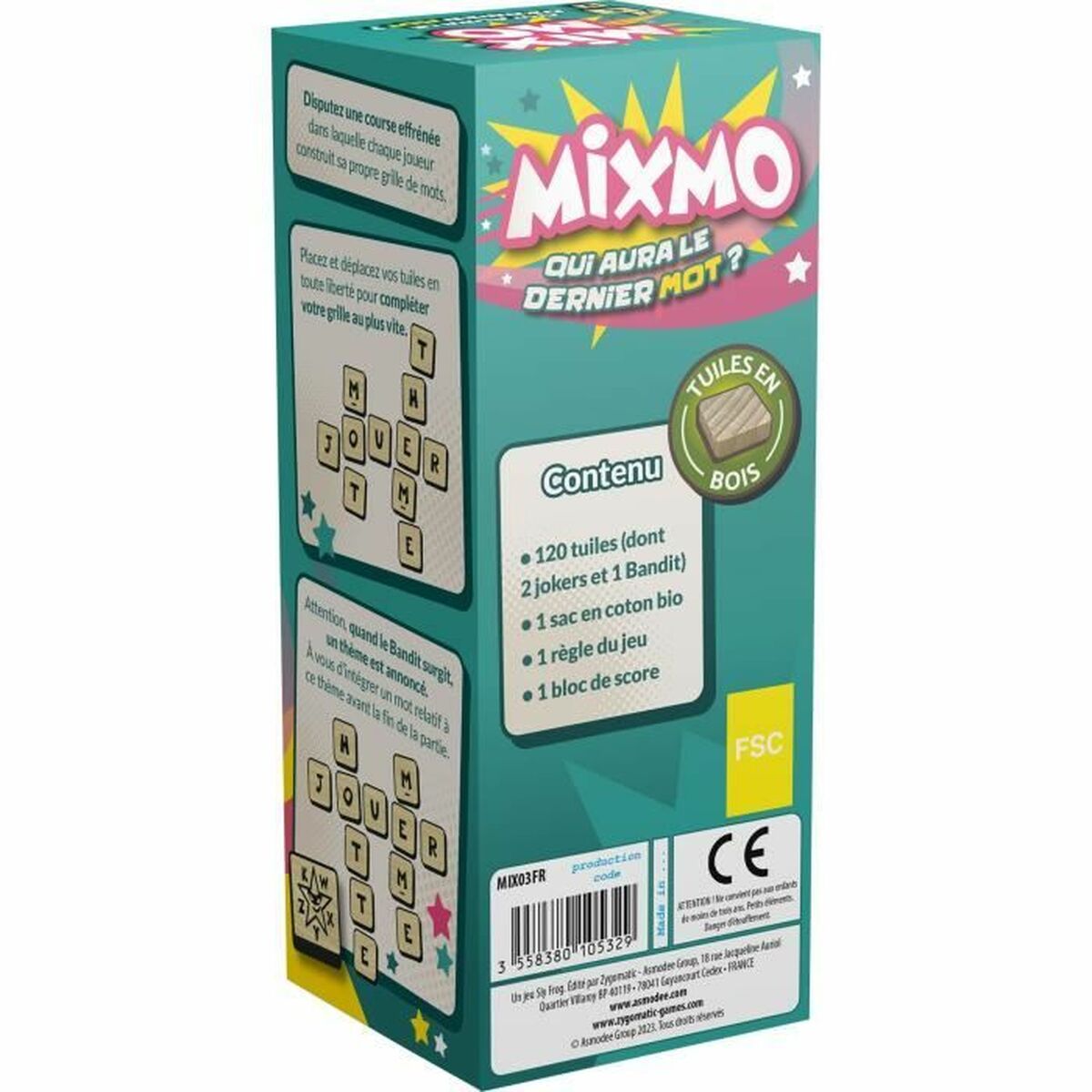 Sällskapsspel Asmodee MixMo 9 x 9 x 22 cm - 7