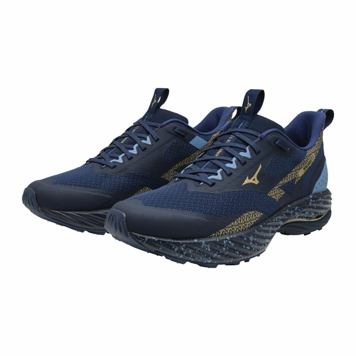 Gymnastikskor, Herr Mizuno Wave Rider Tt 2 Blå - 5
