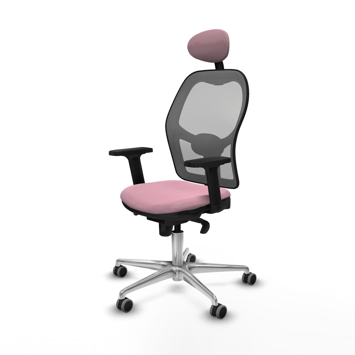 Kontorsstol med nackstöd Piqueras y Crespo 2D086G1 Rosa - 2