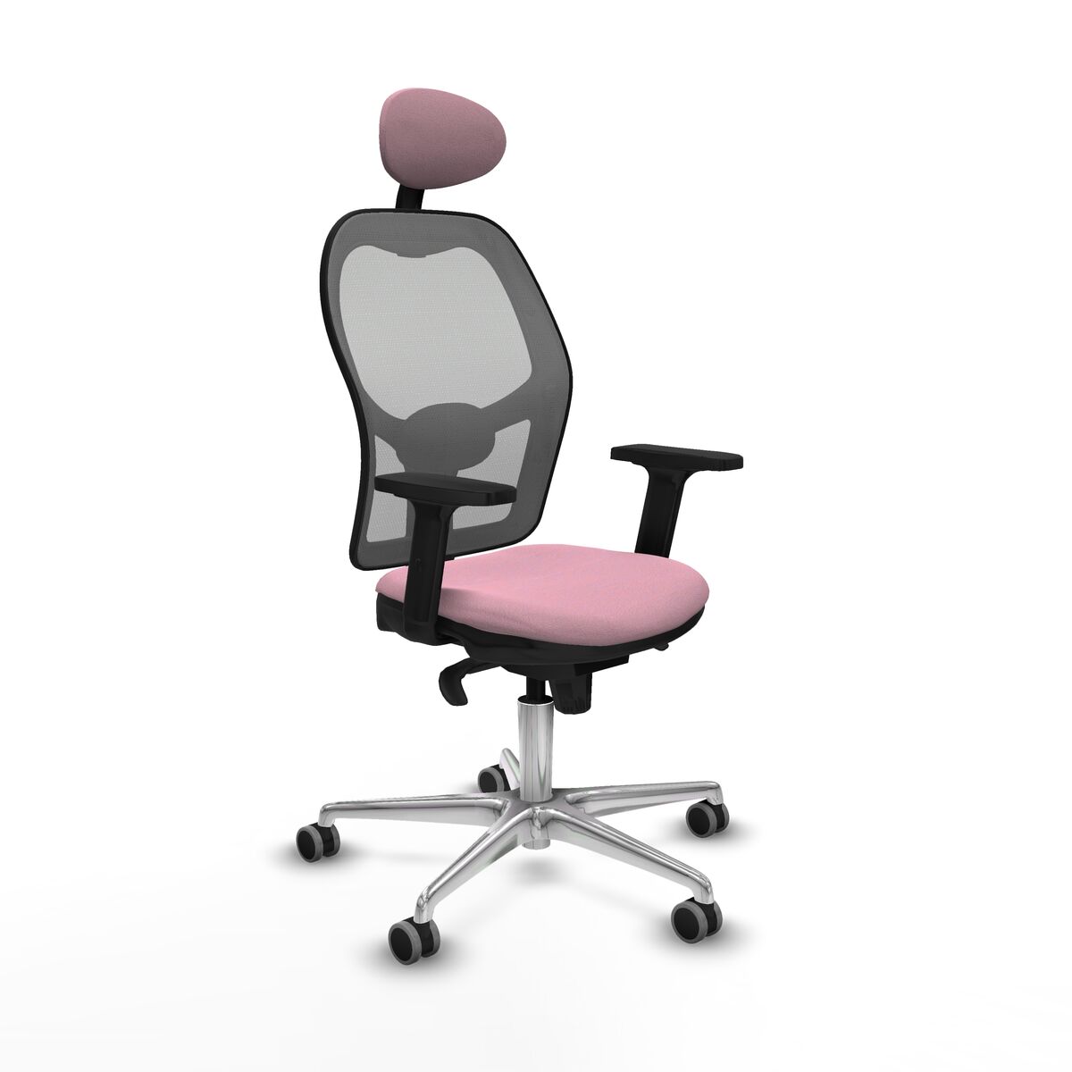 Kontorsstol med nackstöd Piqueras y Crespo 2D086G1 Rosa