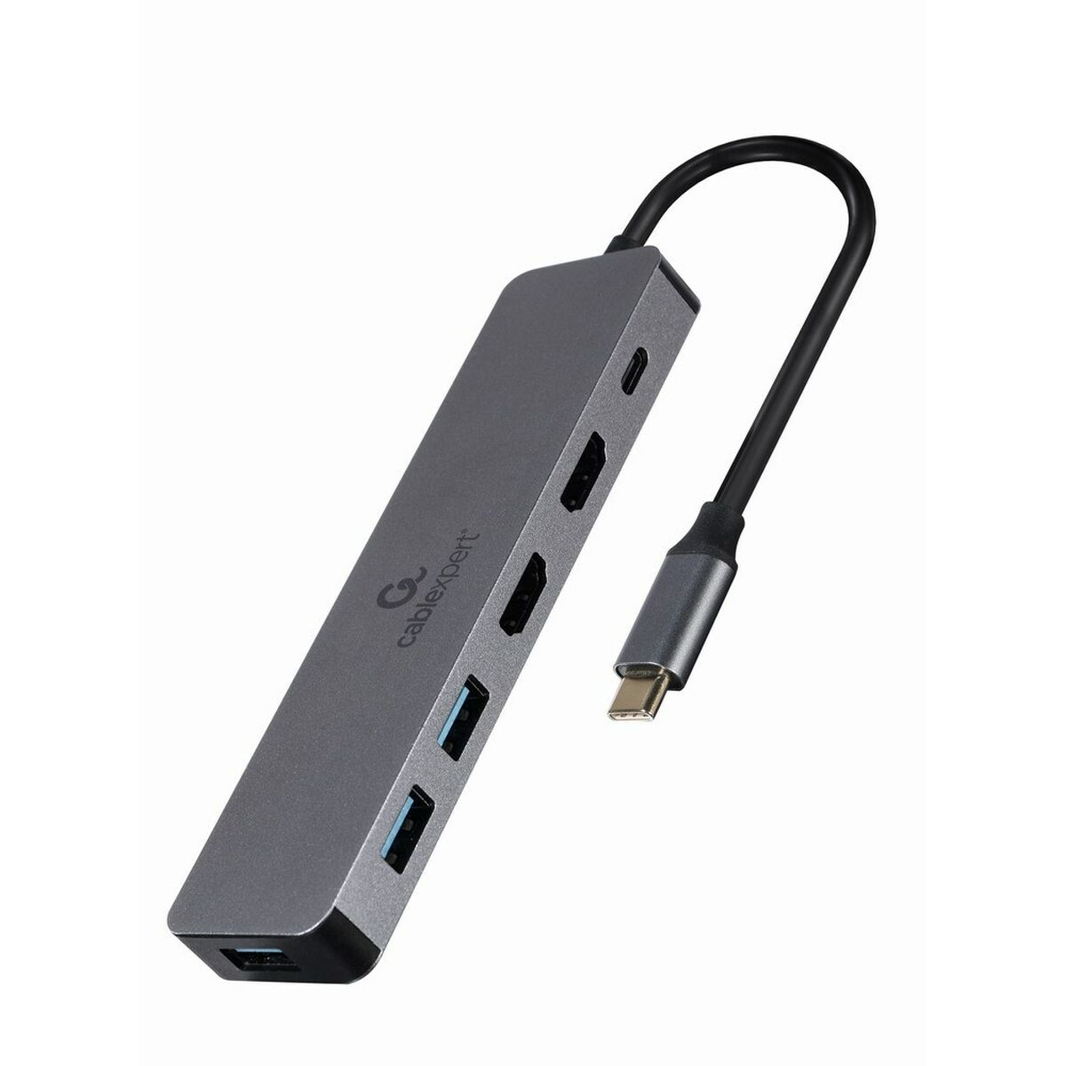 Dockstation GEMBIRD A-CM-COMBO3-03 Grå Silvrig 100 W - 4