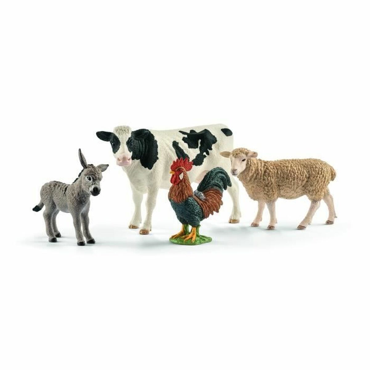 Set med lantbruksdjur Schleich 42385 Farm World PVC Plast - 2