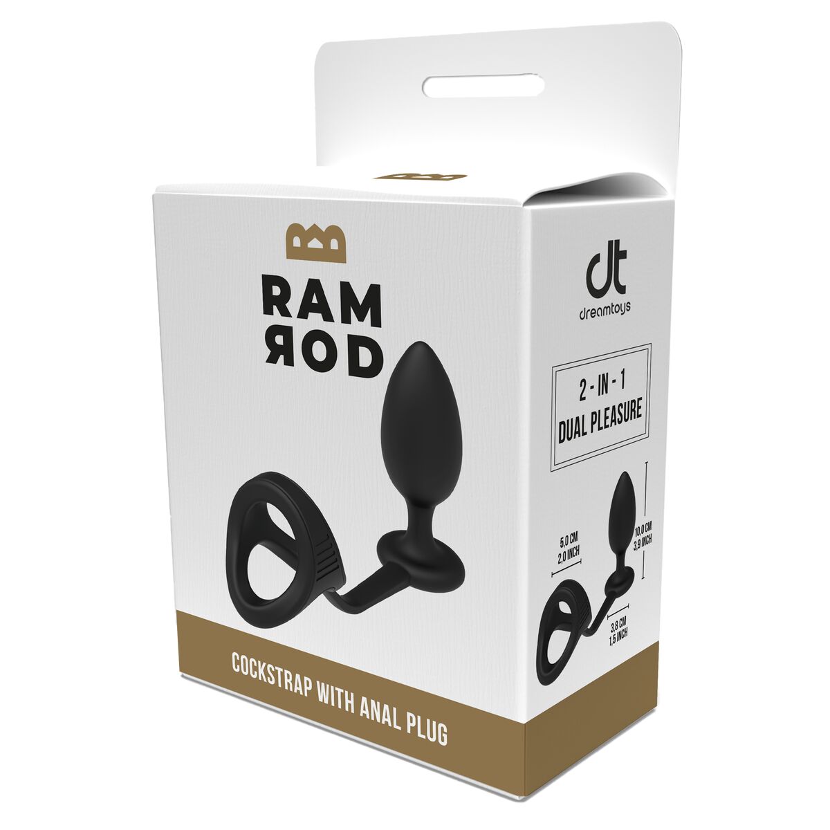 Analplugg Dream Toys Ramrod Svart - 7