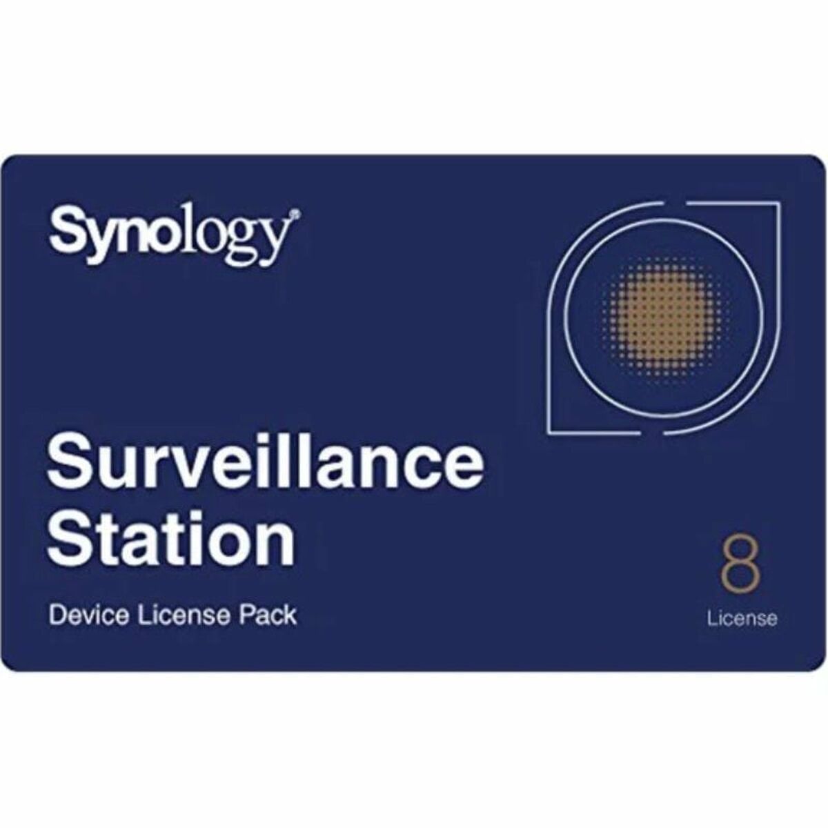 Nätlagringsenhet NAS Synology LICENSE PACK 8 Svart
