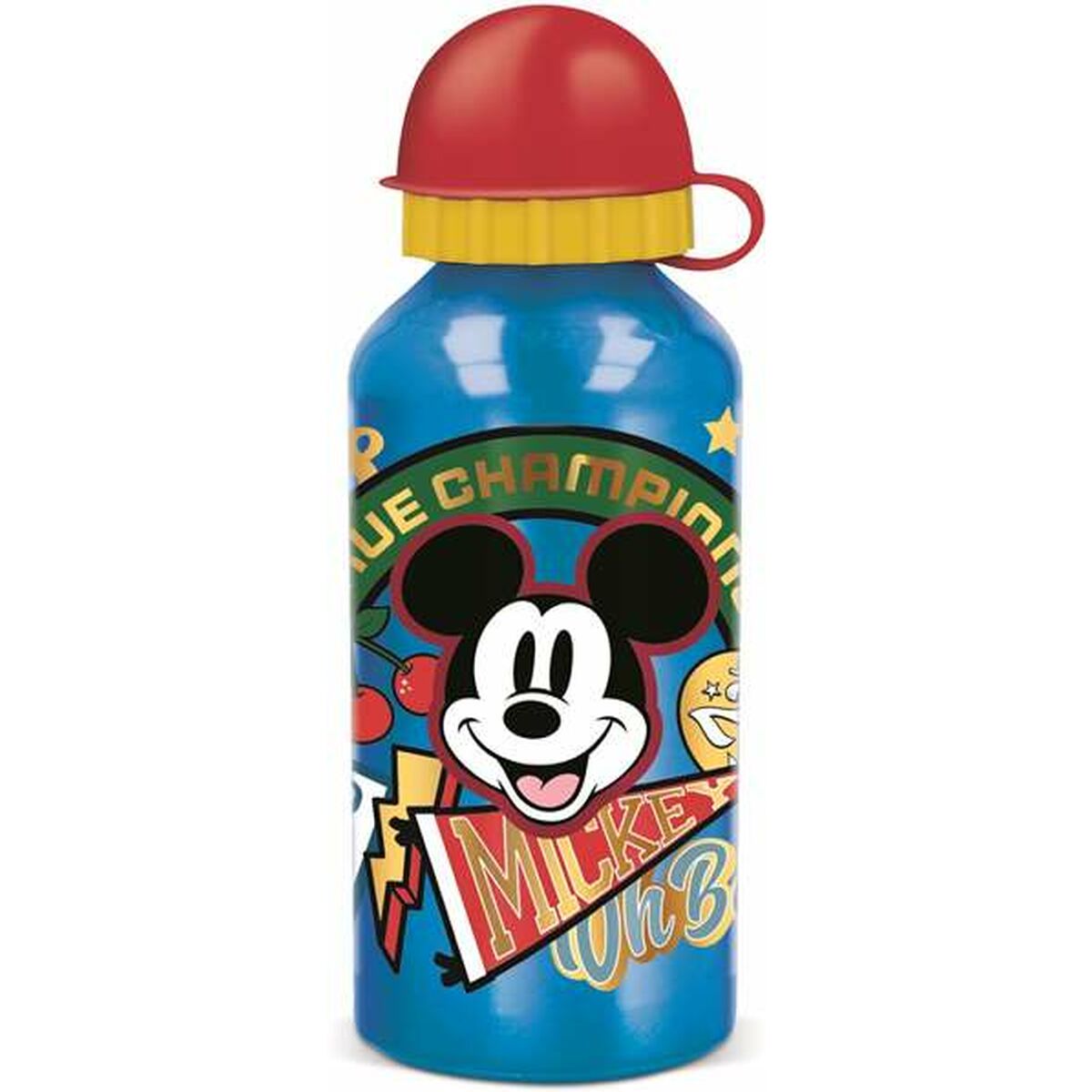 Vattenflaska Mickey Mouse True Champions Aluminium 400 ml