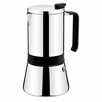 Italiensk Kaffepanna Monix M770004 Stål Rostfritt stål 4 Csészék