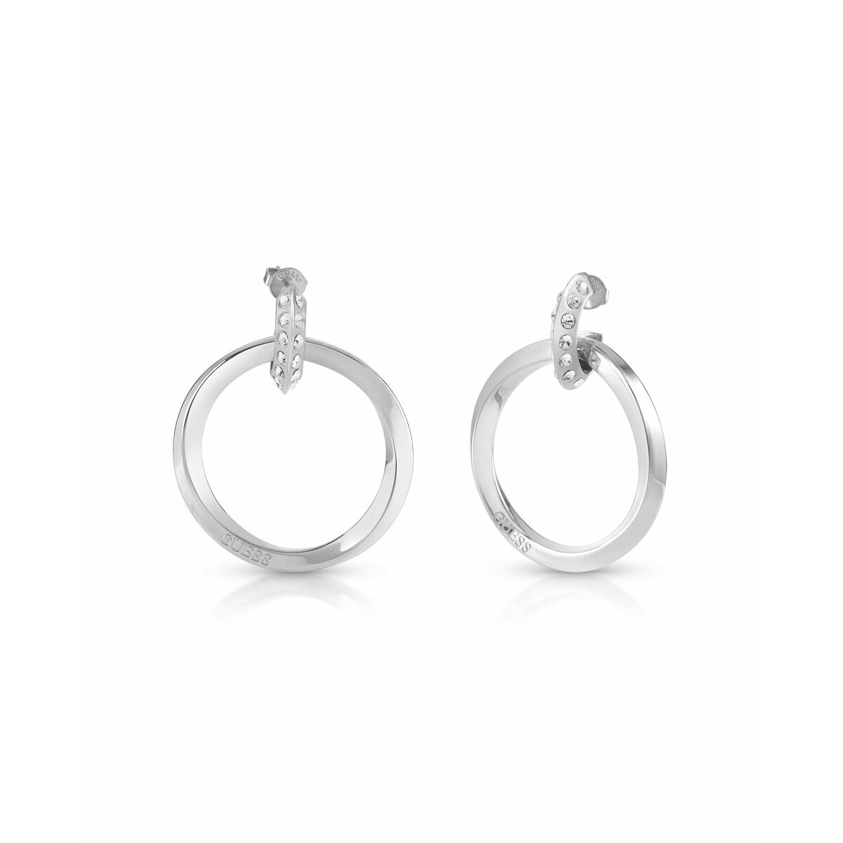 Dam örhängen Guess JUBE01488JWRH 4 cm - 3