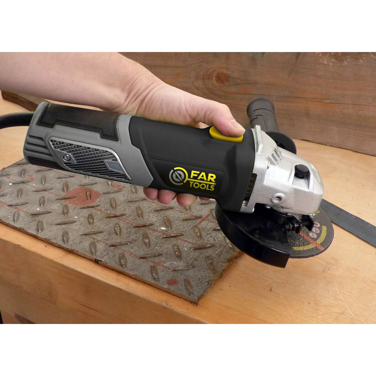 Vinkelslip Fartools 710 W 115 mm - 4