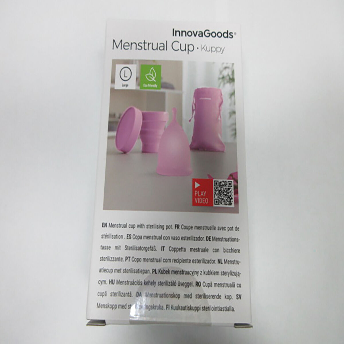 Menskopp med Tillbehör Kuppy InnovaGoods - 11