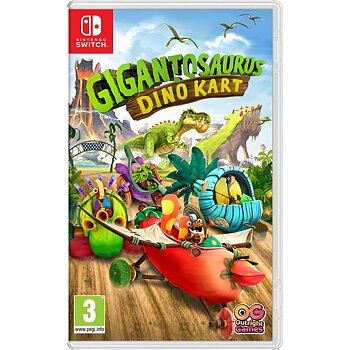 TV-spel för Switch Outright Games Gigantosaurus Dino Kart