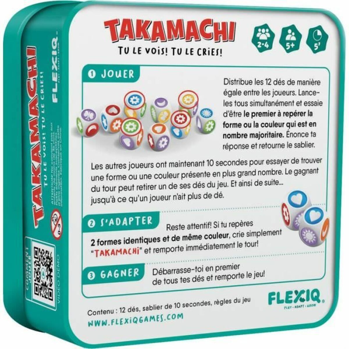 Sällskapsspel Asmodee Takamachi 11 x 5 x 11 cm - 4
