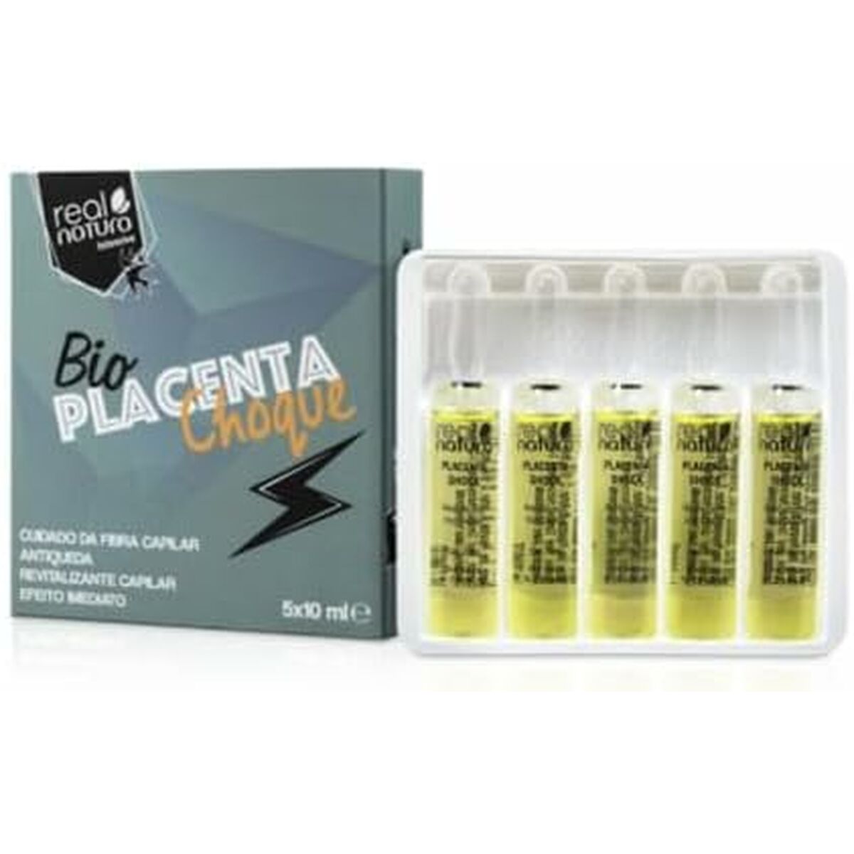 Anti-håravfall ampuller Lola Cosmetics Ampolas Bio Placenta Choque 5 X 10 Ml - 2