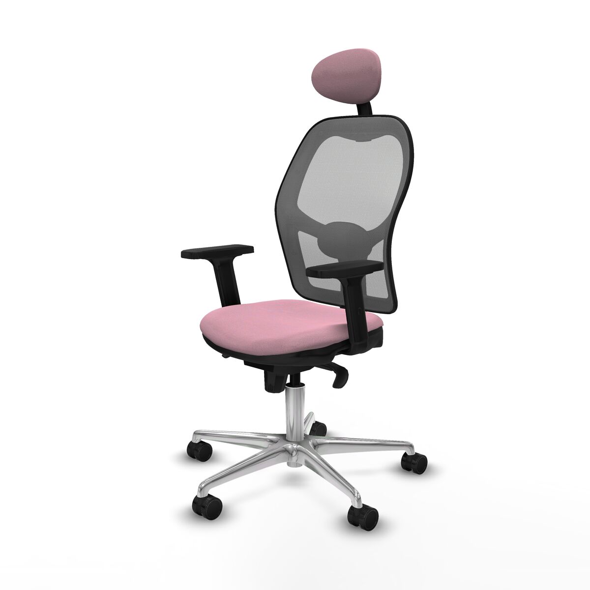 Kontorsstol med nackstöd Piqueras y Crespo 2D086N1 Rosa - 2