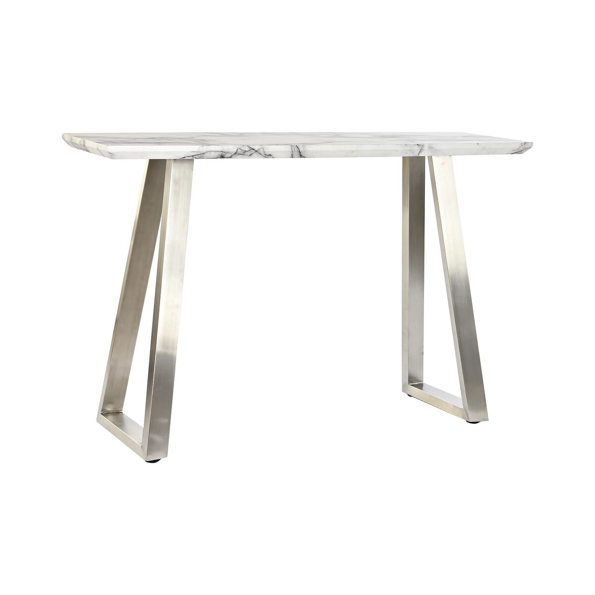Konsol DKD Home Decor Vit Silvrig Stål Trä MDF 120 x 40 x 76 cm - 7