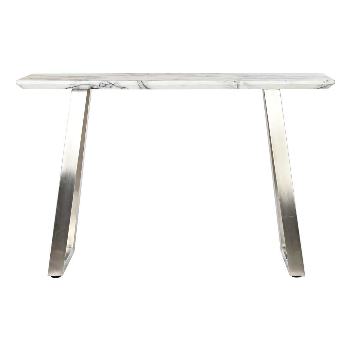 Konsol DKD Home Decor Vit Silvrig Stål Trä MDF 120 x 40 x 76 cm - 17