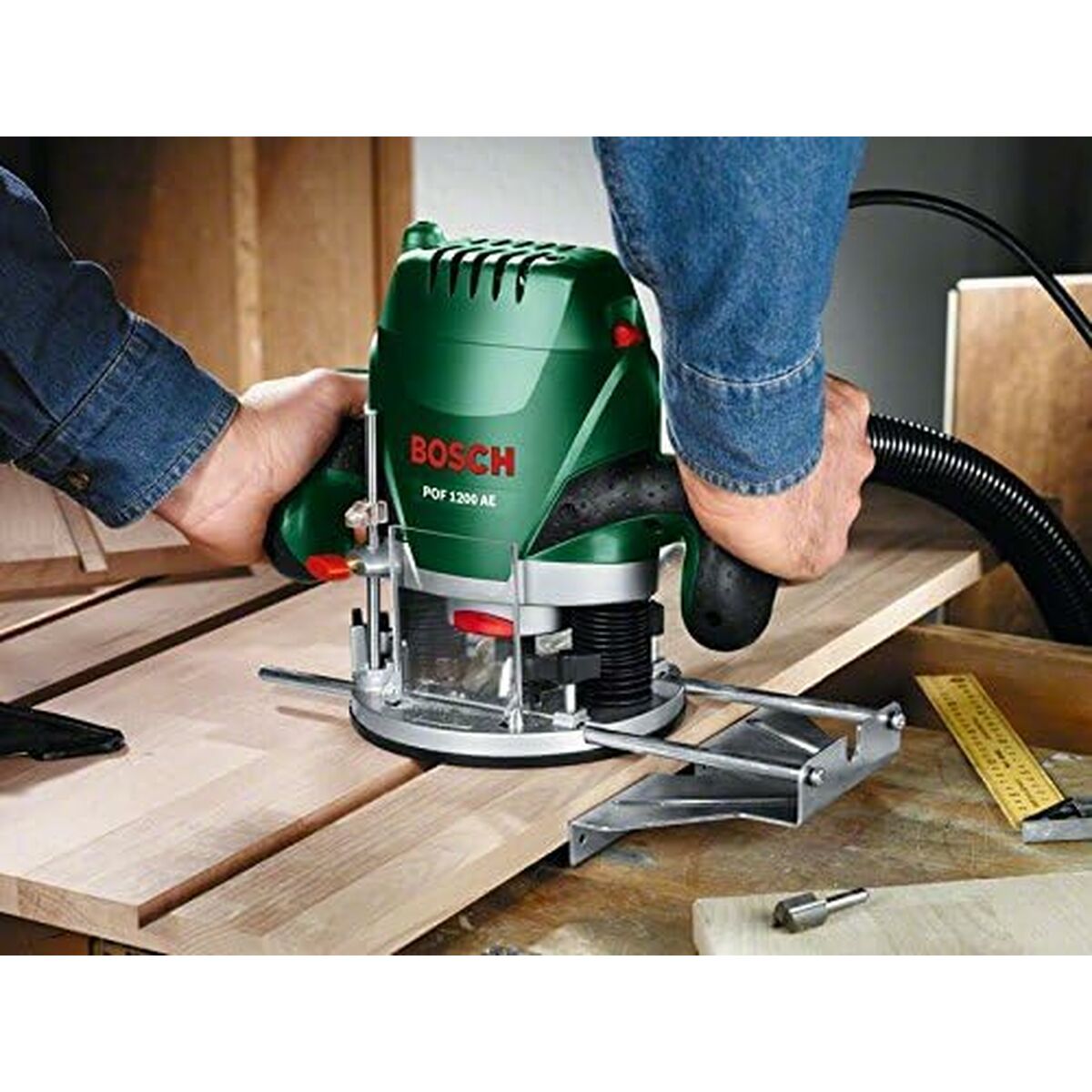 Fräsmaskin BOSCH POF 1200 AE 1200 W - 7