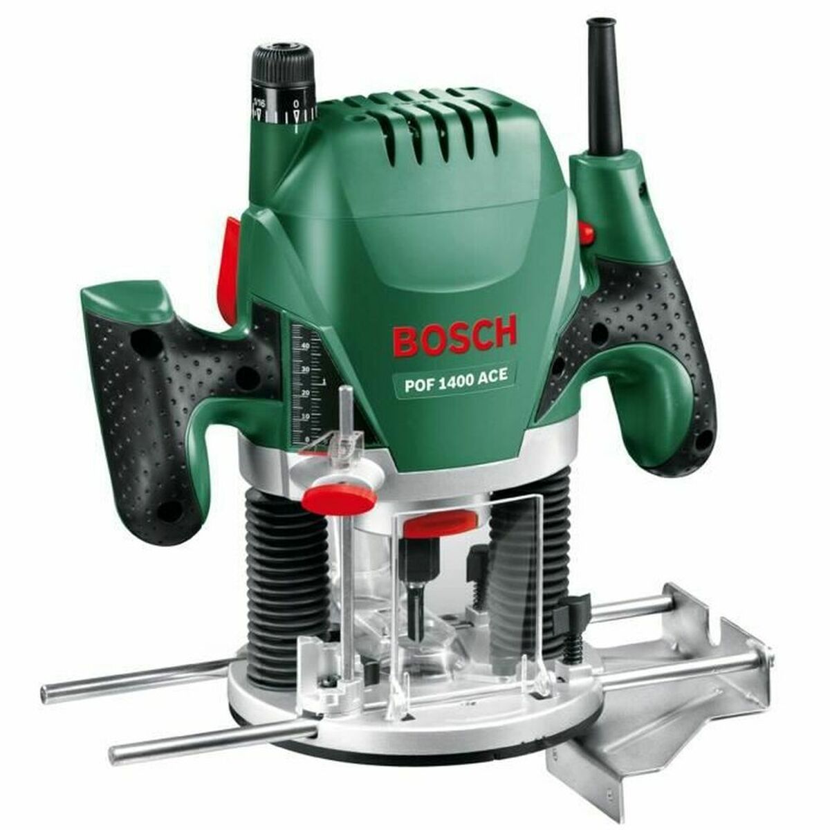 Fräsmaskin BOSCH POF 1400 AE + Zubehr 1400 W - 2