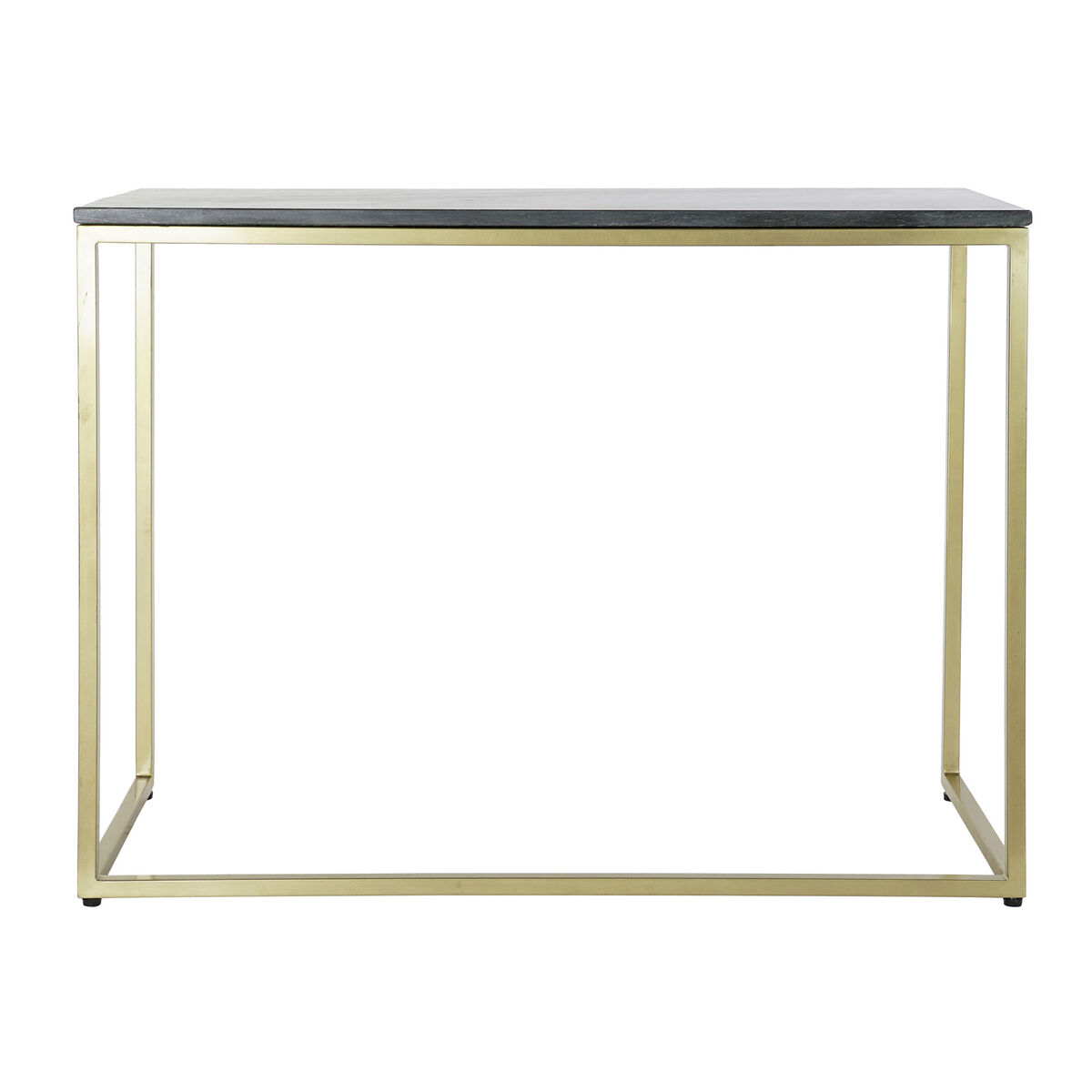 Konsol DKD Home Decor 100 x 40 x 77 cm Svart Gyllene Marmor Järn - 2