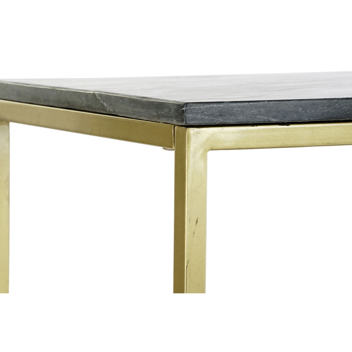 Konsol DKD Home Decor 100 x 40 x 77 cm Svart Gyllene Marmor Järn - 3