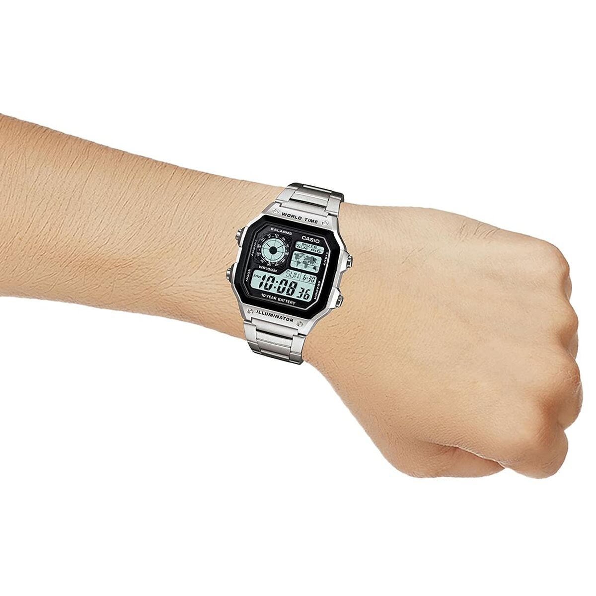Herrklocka Casio ILLUMINATOR WORLDTIME - 4