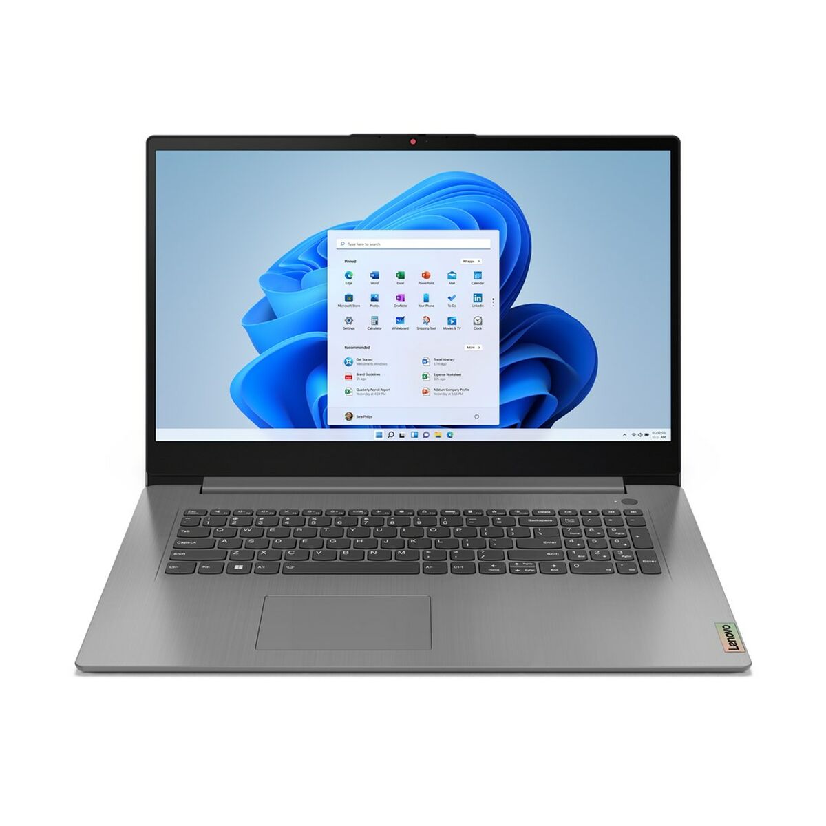 Bärbar dator Lenovo IdeaPad 3 17IAU7 17,3" Intel Core i5-1235U 8 GB RAM 512 GB SSD Qwerty US