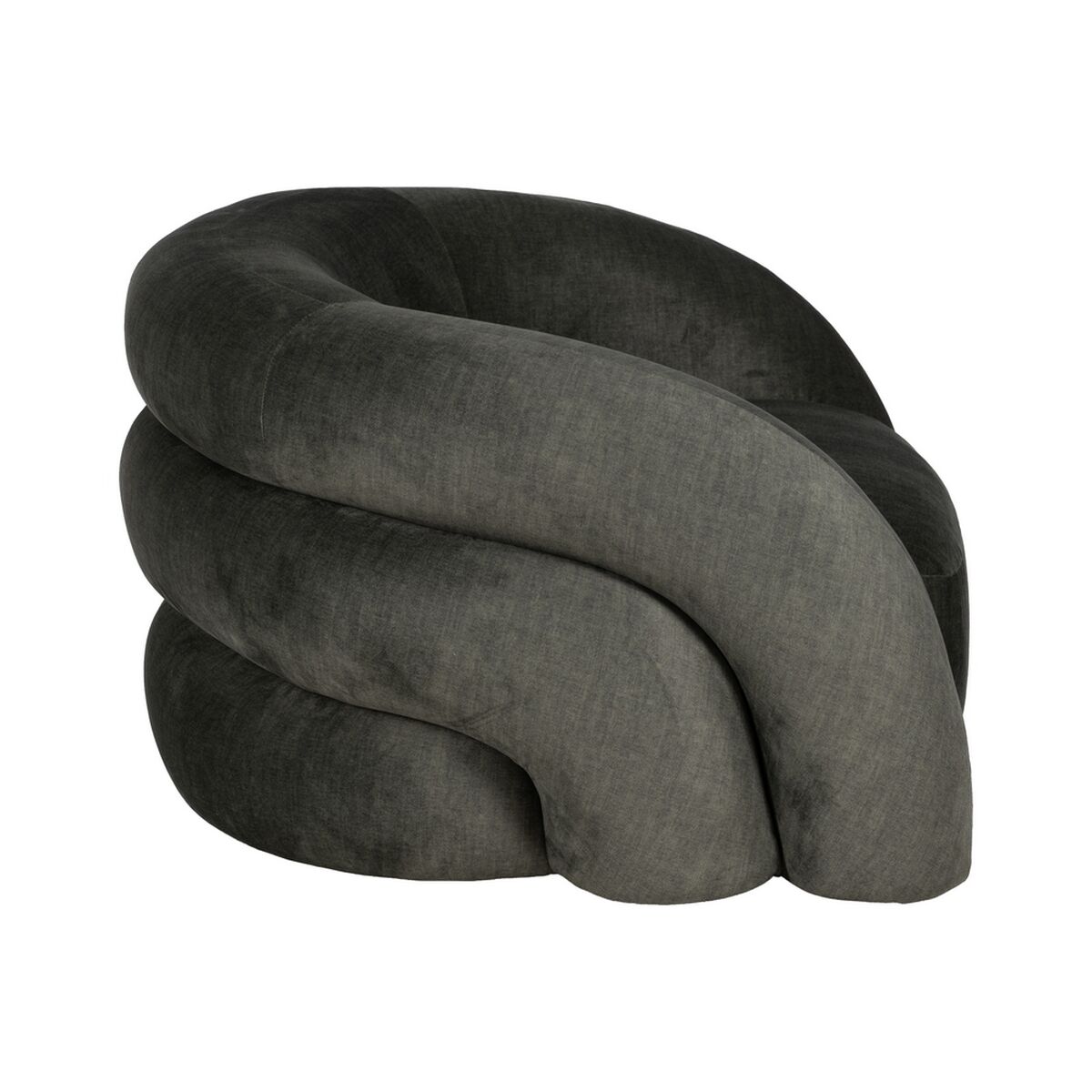 Fåtölj Grön Trä Foam 100 x 84 x 58 cm - 3