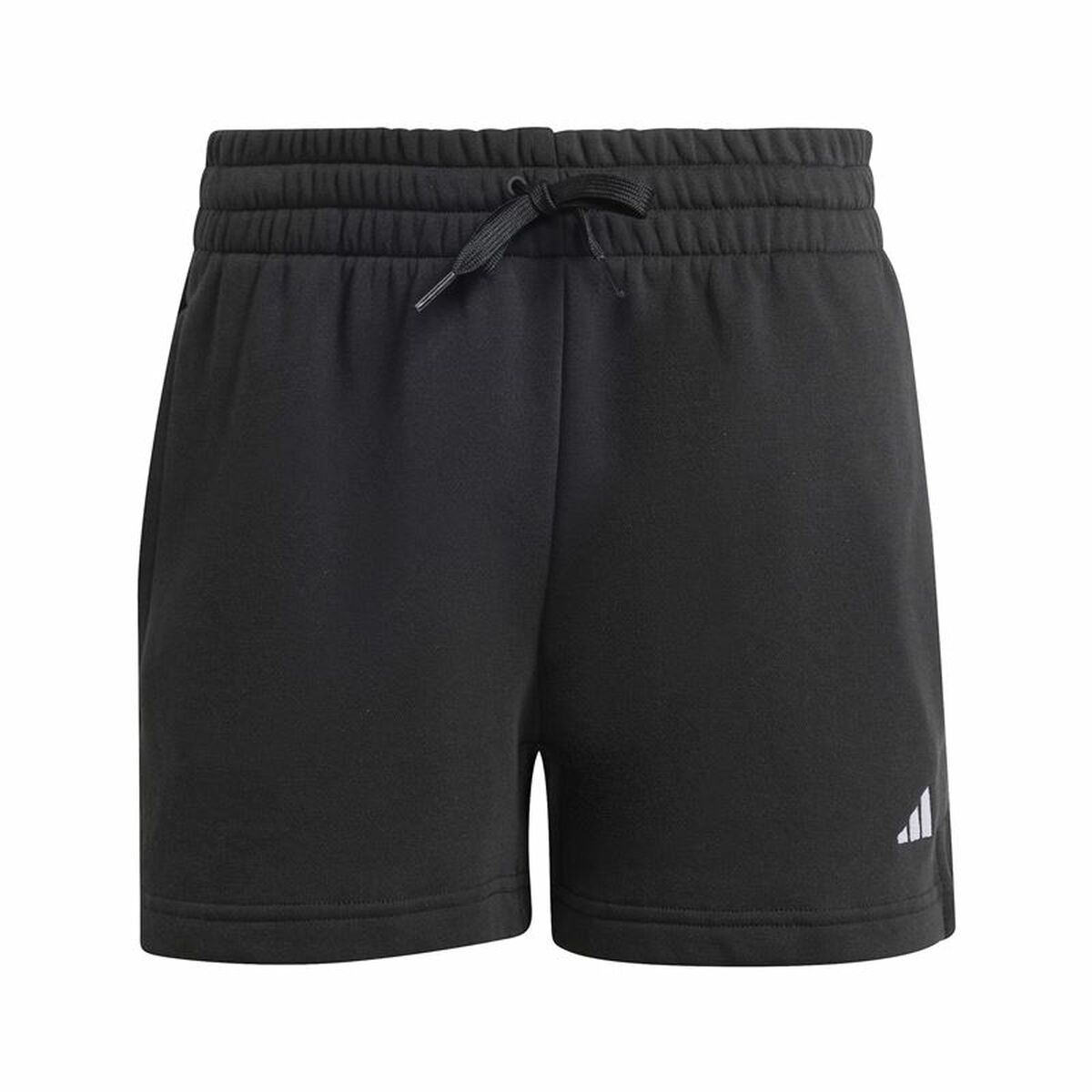 Träningsshorts Adidas Essentials Small Logo Fleece Shorts Svart