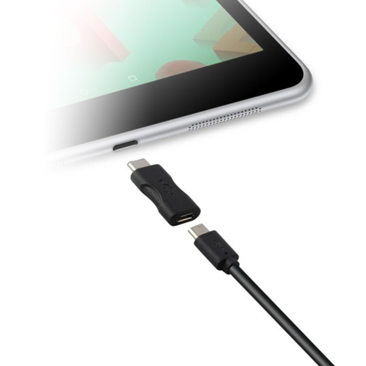 USB 2.0 till USB-C 3.1 Adapter KSIX BXADAPC02