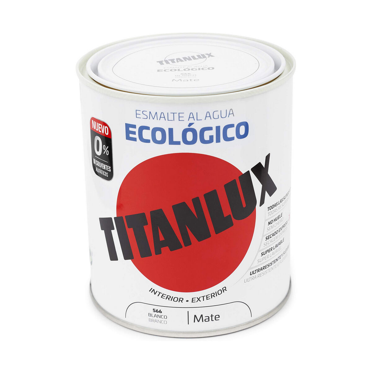 Fernissa Titanlux 02t056634 750 ml Ytlack Vit Matt - 3