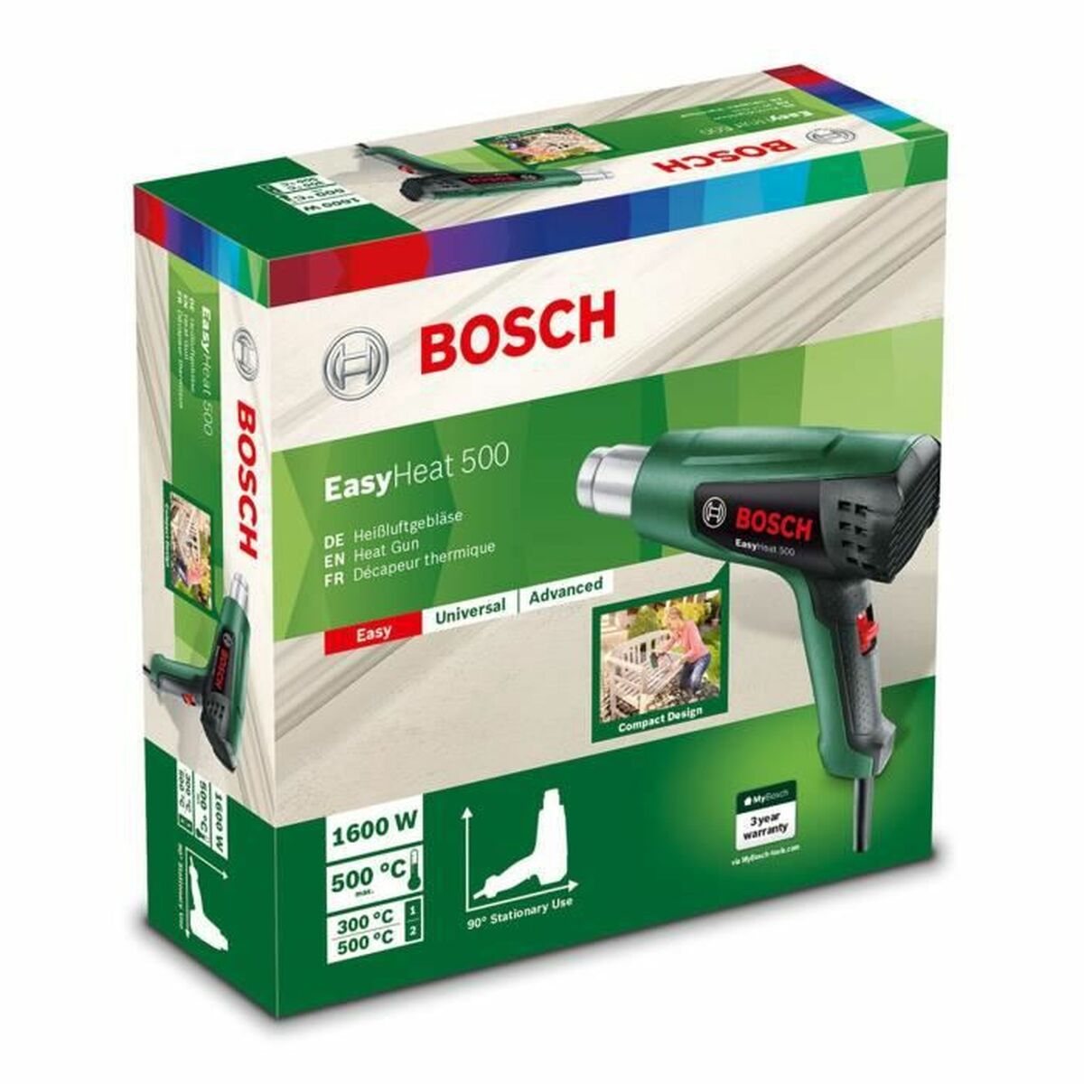 Varmluftspistol BOSCH Easyheat 500 1600 W 300 / 500 ºC - 8