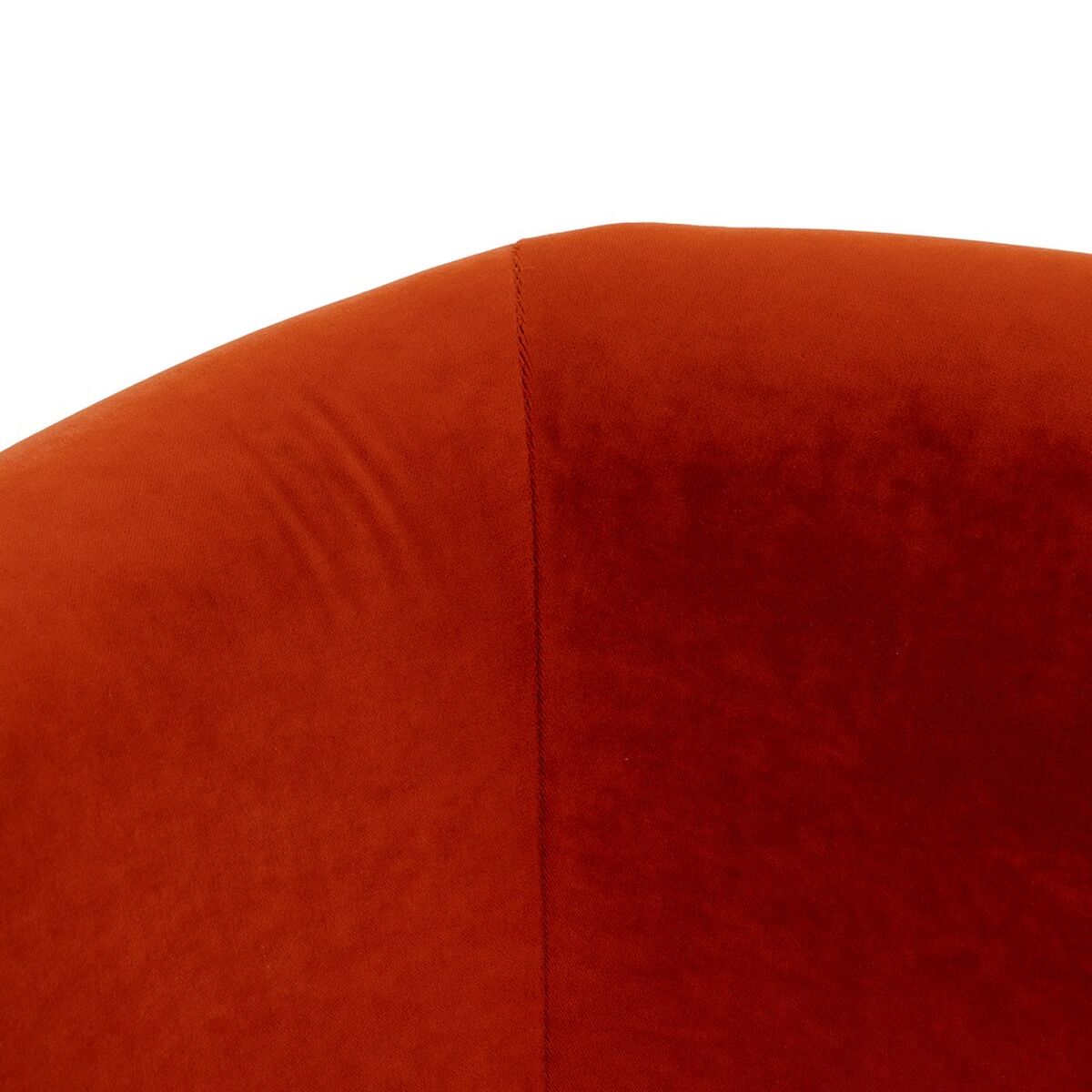 Fåtölj Röd Naturell Gummiträ Foam Tyg 82 x 77 x 74 cm - 7