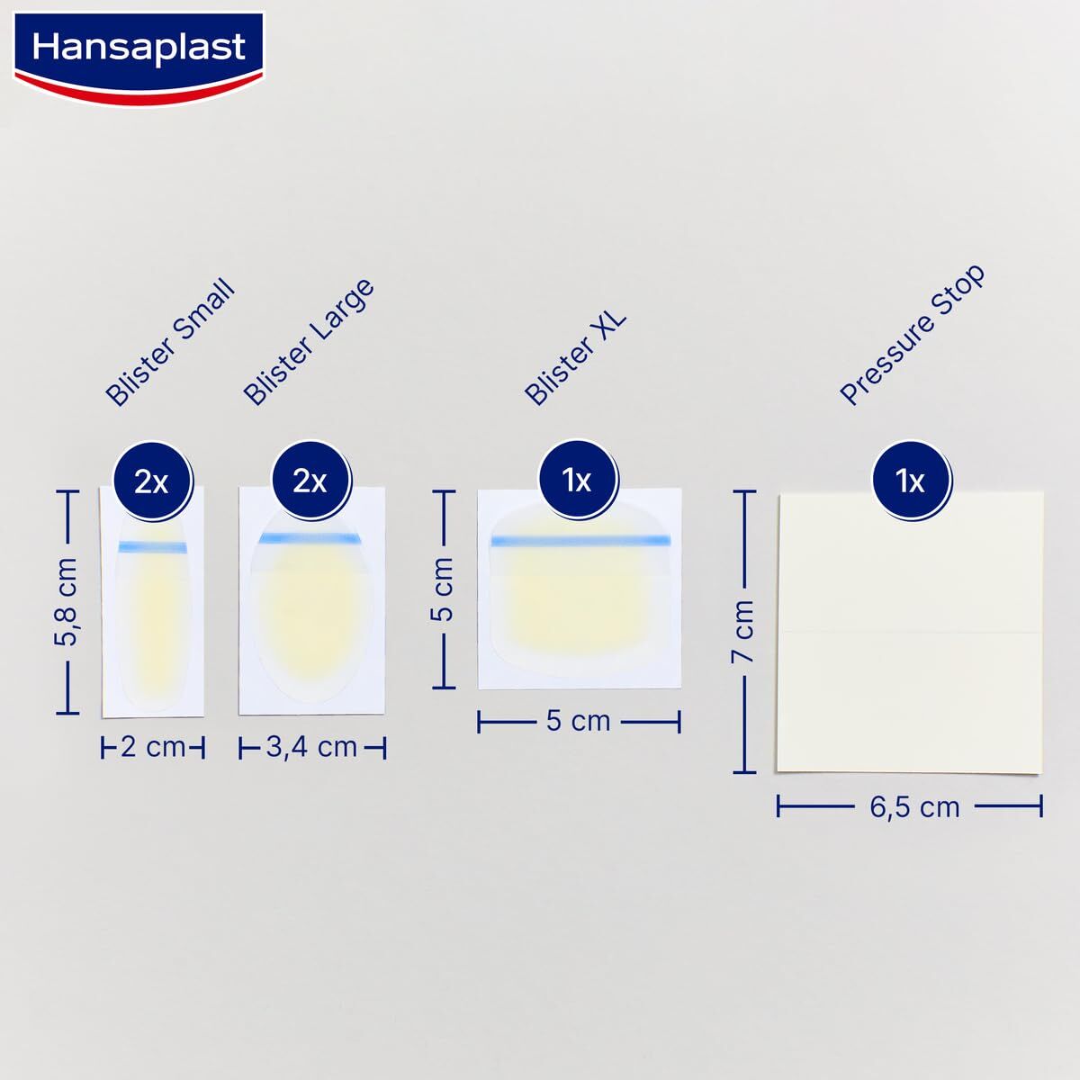 Plåster Hansaplast HP FOOT EXPERT MIX 5 antal - 2