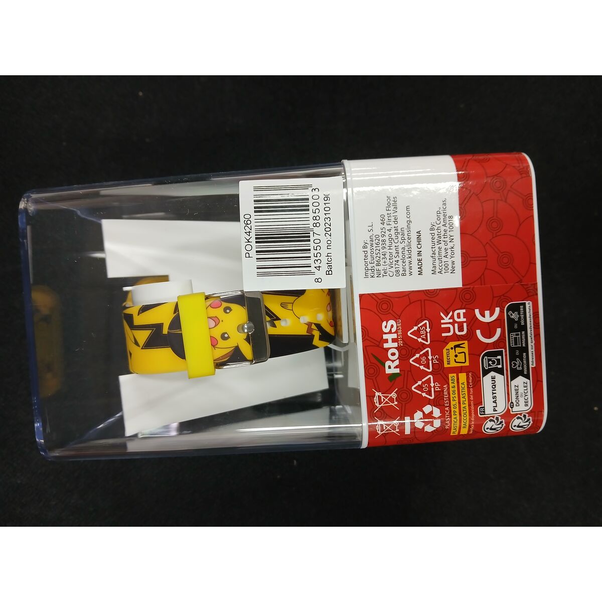 Barnklocka Pokémon Pikachu 12 x 8 x 8 cm - 3