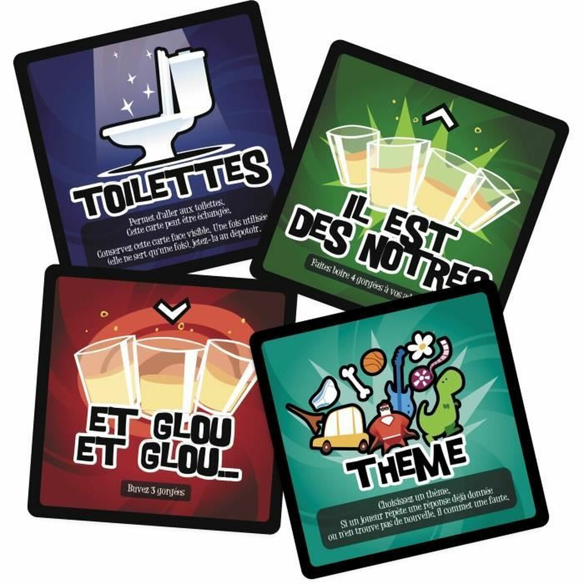 Sällskapsspel Asmodee Happy Hour (FR) - 3