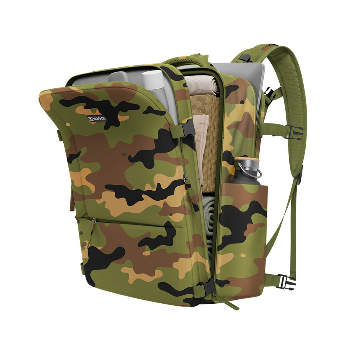 Träningsväska Numada explorer b40 Tryck 20 L 40 x 25 x 20 cm Kamouflage - 2