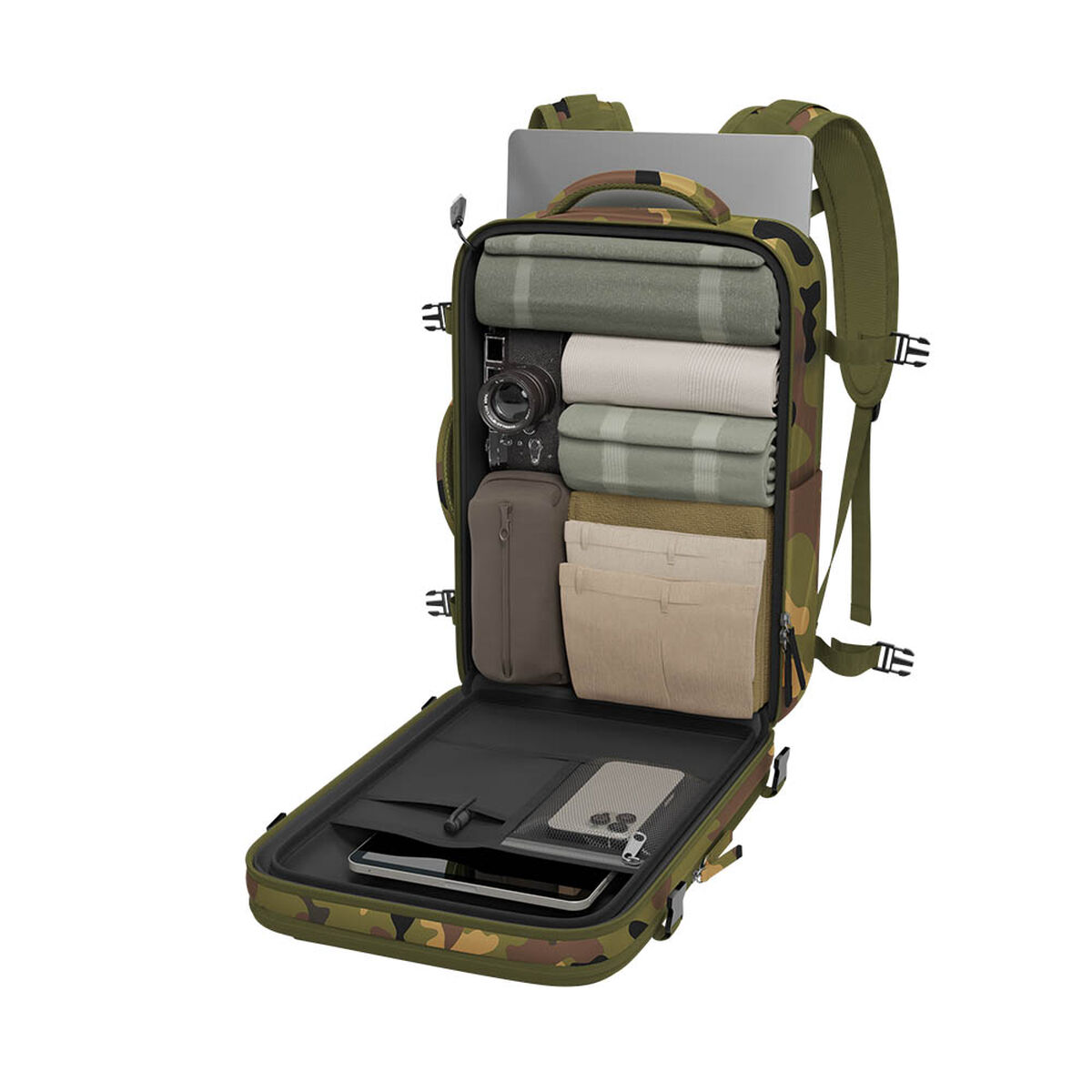 Träningsväska Numada explorer b40 Tryck 20 L 40 x 25 x 20 cm Kamouflage - 3