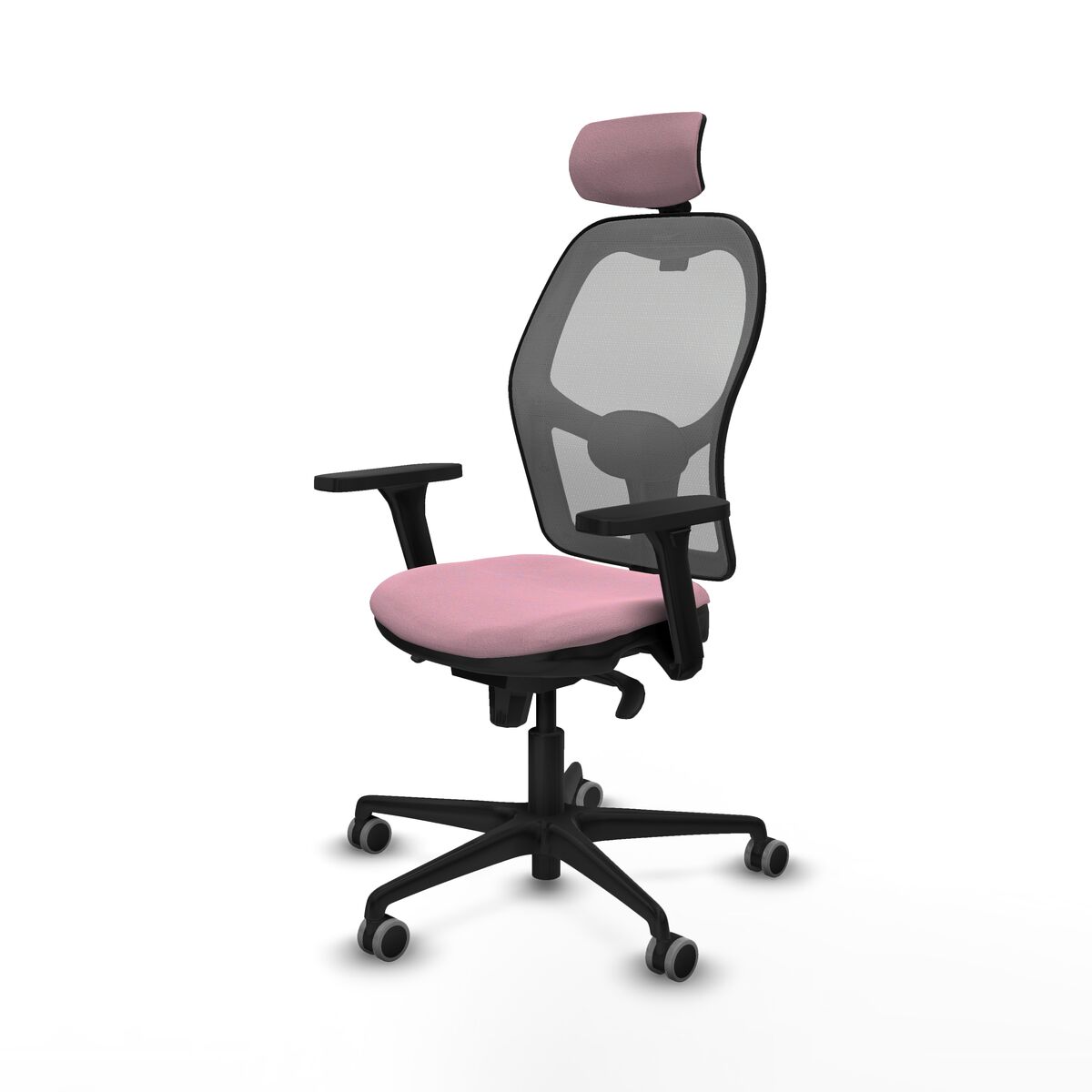 Kontorsstol med nackstöd Piqueras y Crespo 3D036G2 Rosa - 2