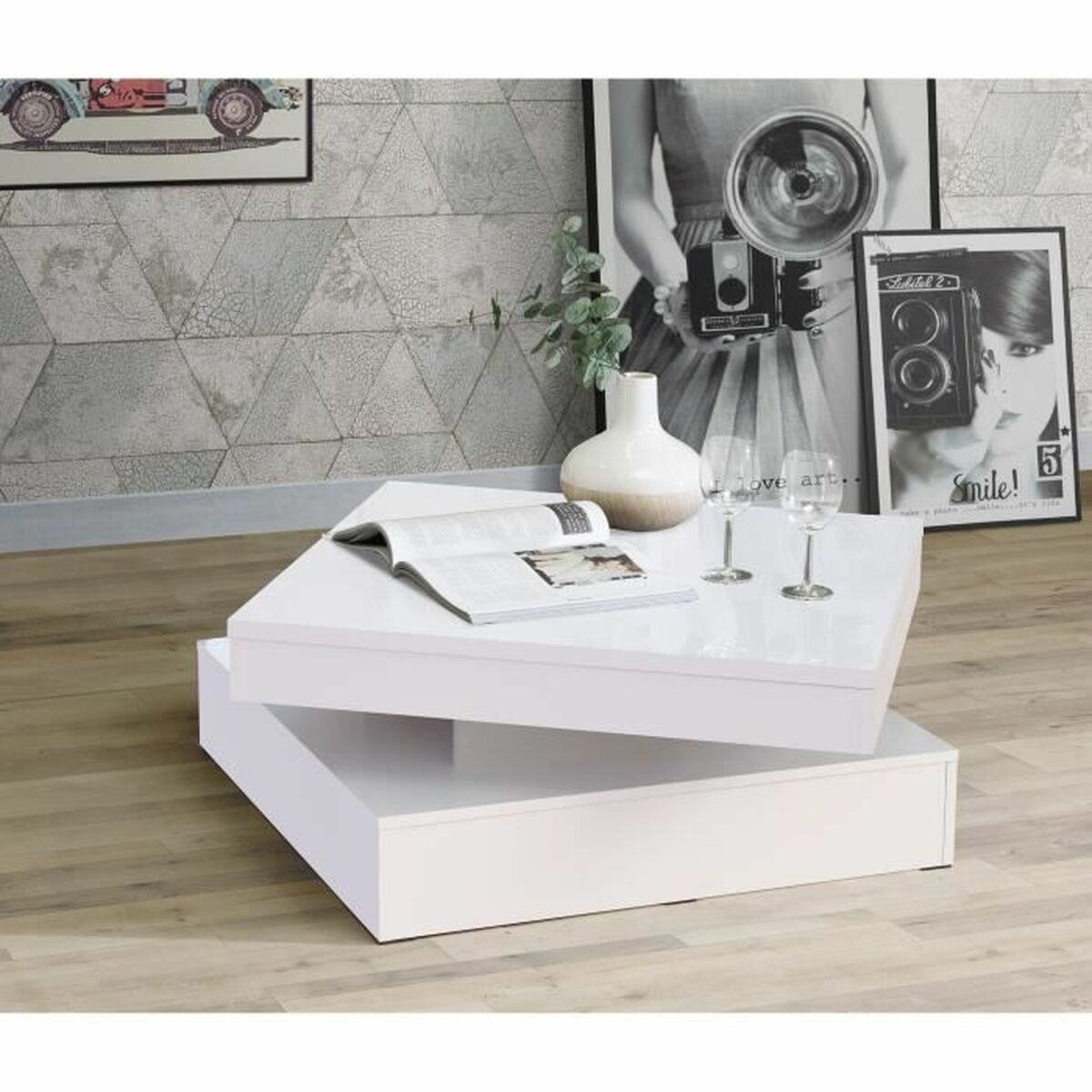Soffbord Vit - 3