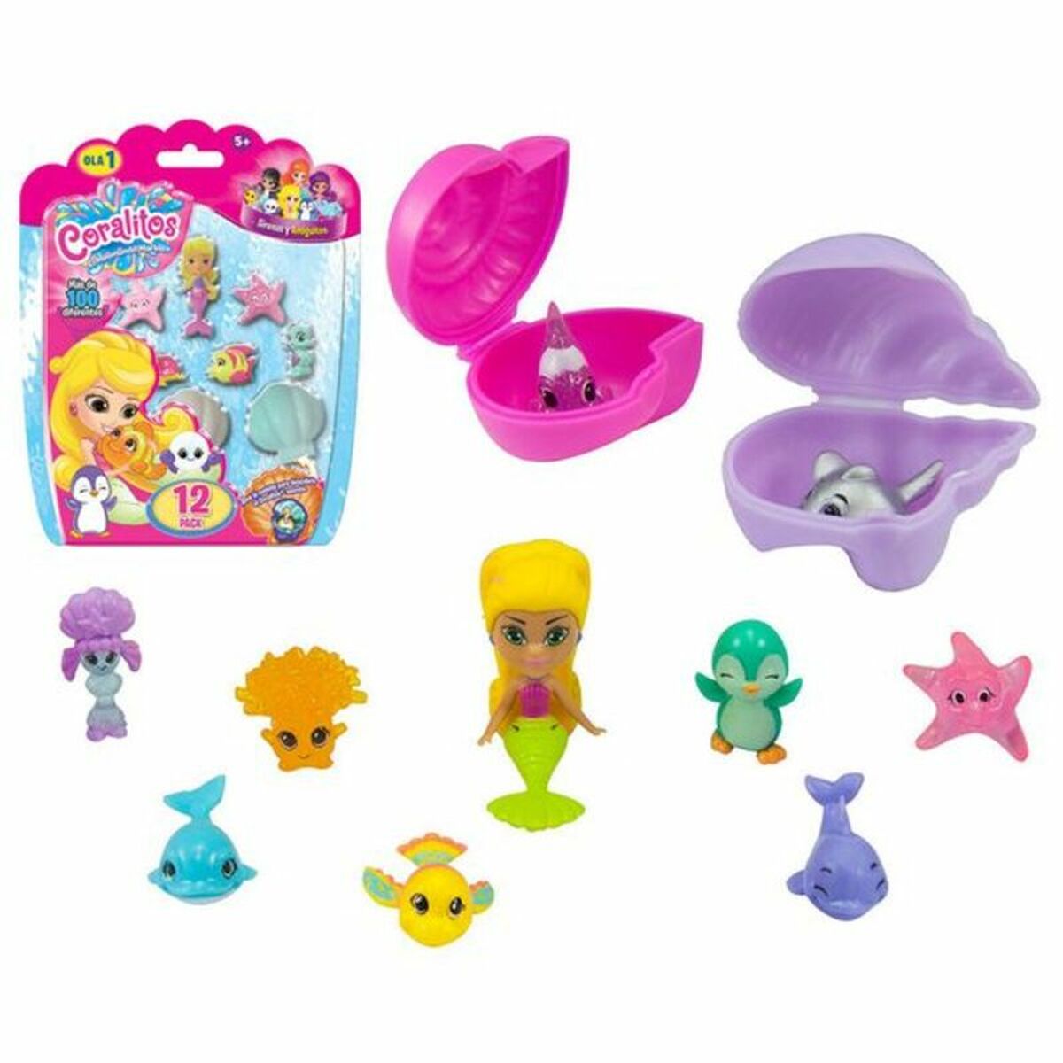Baddjursset Bizak 63157597 (12 pcs) Plast - 5