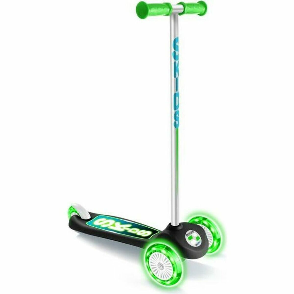 Sparkcykel Stamp Grön Svart