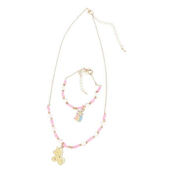 Necklace and Bracelets set Inca Collar Y Pulsera Bff Prydnad (2 pcs)