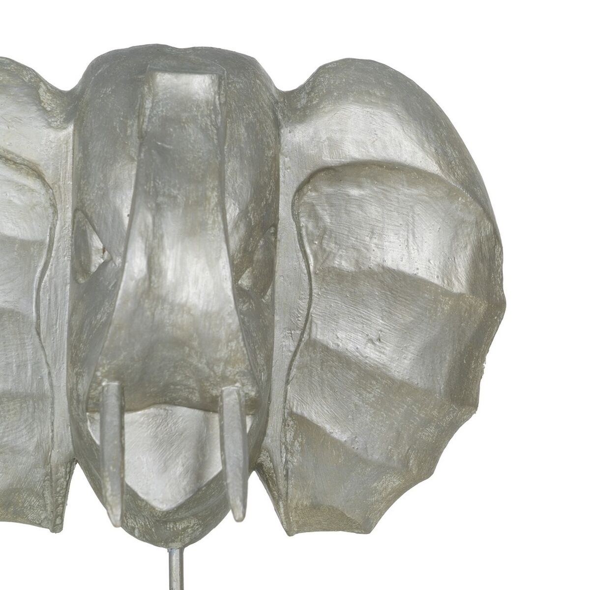 Prydnadsfigur Silvrig Elefant 35 x 21 x 35 cm - 5